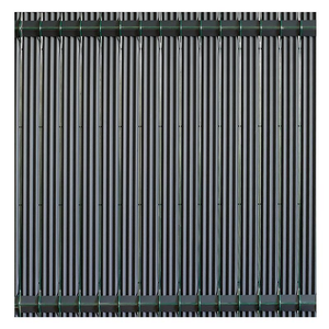 Kit de privacidad de PVC acanalado de 4,9 cm. 