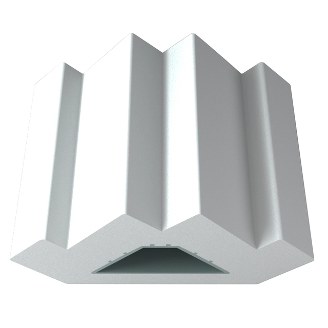 Composants de planation de volet de bonne qualit&eacute; export&eacute;s, volet d'angle en PVC