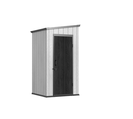 Hangar en plastique 4x4 pi | Rangement compact pour outils de jardin en gros