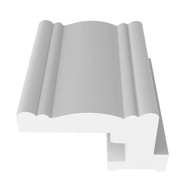 Accessoires de volets de fen&ecirc;tre personnalis&eacute;s au meilleur prix, cadre de couronne en PVC de 3 pouces