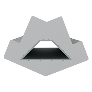 Hochwertiger, preiswerter, ma&szlig;gefertigter Rollladen mit Lamellen und Erkerpfosten aus PVC